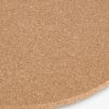 John Lewis & Partners Round Cork Placemats, Set of 4, Natural