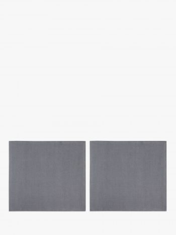 John Lewis GOTS Organic Linen Napkins, Set of 2