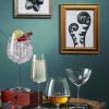 Luigi Bormioli Optica Fluted Glass Highballs, Set of 4, 570ml, Clear