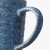 Denby Studio Blue Ridged Mugs, 400ml, Set of 2