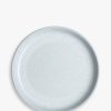 Denby White Speckle Stoneware Medium Coupe Plates, Set of 4, 21cm, White