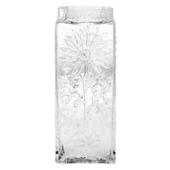 Dartington Crystal Marguerite Large Vase, H18.5cm