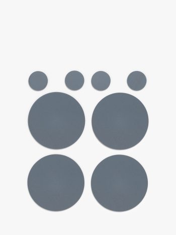 John Lewis ANYDAY Round Wood Placemats & Coasters, Set of 4