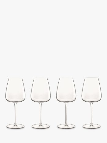 Luigi Bormioli Talismano White Wine Glass, Set of 4, 450ml, Clear