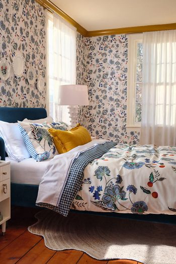 Maeve Halley Organic Sateen Duvet Cover