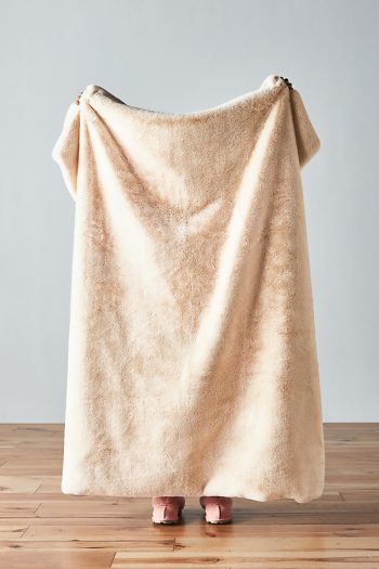 Sophie Faux Fur Throw Blanket